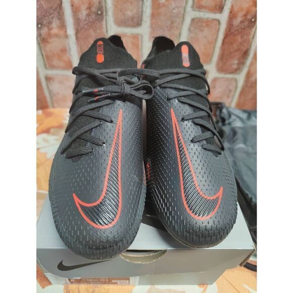 Nike Phantom GT Elite FG Black Chile Red Cleats Men's Size 6.5 Retail $250 - Picture 4 of 8